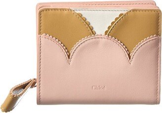 Linda Leather Compact Wallet