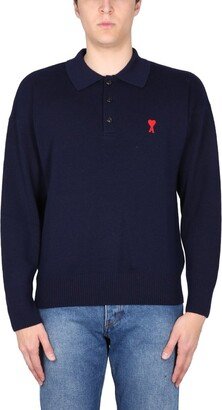 de Coeur Long-Sleeved Polo Shirt