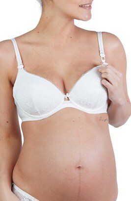 Louise Embroidered Maternity/Nursing Bra