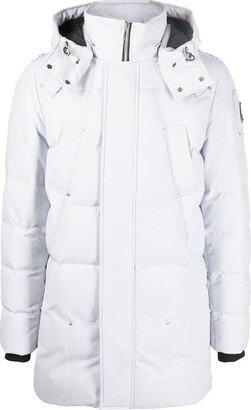 Cloud down-filled hooded parka