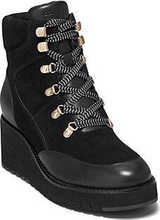 Women's ZeroGrand City Lace Up Waterproof Wedge Hiker Boots