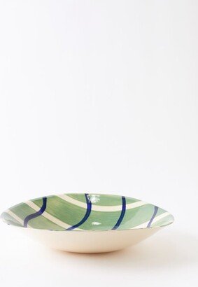 The Conran Shop Crosshatch Stoneware Serving Bowl