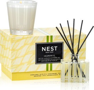 2-Pc. Grapefruit Petite Candle & Diffuser Set