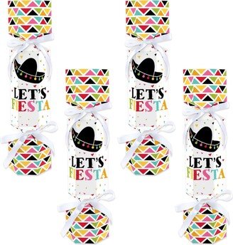 Big Dot Of Happiness Let's Fiesta No Snap Mexican Fiesta Party Table Favors Diy Cracker Boxes 12 Ct