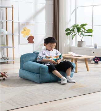 Ostweer Bean Bag Chair Memory Stuffed Bean Bag Chair For Children Nursery Room Lazy Sofa Chair