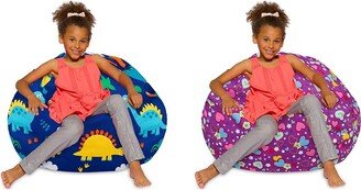 Posh Creations Bean Bag Chair with Removable Cover