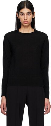Black Crewneck Sweater-AN