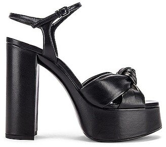 Bianca Platform Sandals in Black