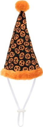 The Worthy Dog Trick or Treat Party Hat - Black - S