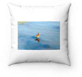 Duck Reflection Pillow - Throw Custom Cover Gift Idea Room Decor