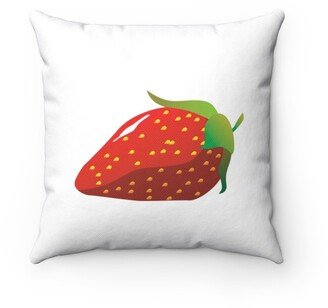 strawberries Pillow - Throw Custom Cover Gift Idea Room Decor