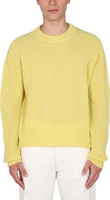 Rib Knit Crewneck Jumper