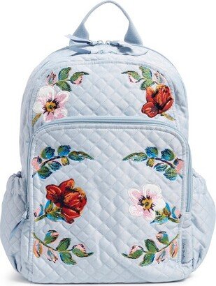 Women' Denim Campu Backpack Sea Air Floral