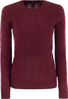 Wool And Cashmere Cable-knit Sweater-AA