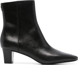 Willa Burnished 55mm leather boots