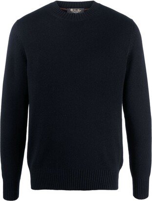 Long-Sleeve Cashmere Jumper-AC