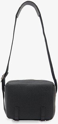 Black Military Extra-small Leather Cross-body bag