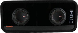 Memphis Audio Dual 6.5 inch Loaded Subwoofer Enclosure