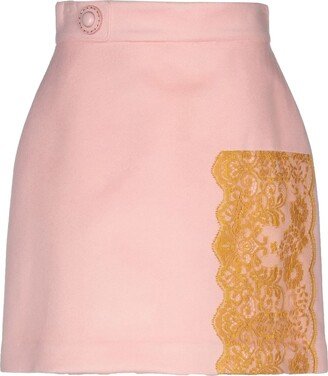 TWISTY PARALLEL UNIVERSE Mini Skirt Pink