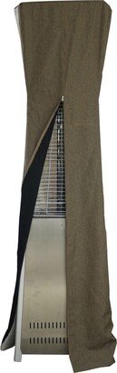 Triangle Glass Tube Patio Heater Commercial Cover in Tan