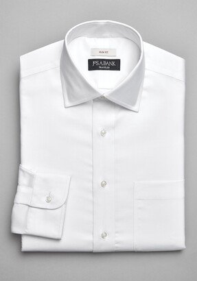 Men's Traveler Slim Fit Solid Dress Shirt
