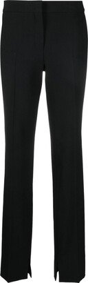 Split-Cuff Slim-Cut Trousers