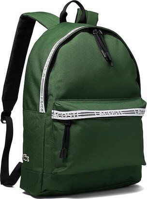 Neocroc Backpack with Zipped Logo Straps (Blizzard/Michigan/Shale Grey/Narcissus) Backpack Bags