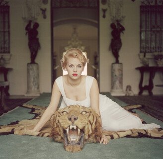 Slim Aarons Beauty and The Beast Photograph