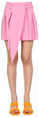 Belted High Waist Tailored Shorts