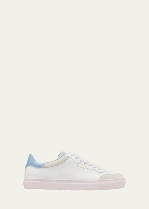 Clean Colorblock Low-Top Court Sneakers