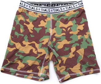 This is a Love Song Camo Bike Shorts