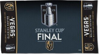 Wincraft Vegas Golden Knights 2023 Western Conference Champions Locker Room 22 x 42 Double-Sided Towel