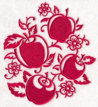 Apple Collection Custom Embroidered Set Of 2 Kitchen Dish Towels