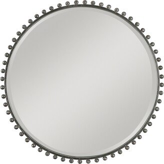 Taza Round Iron Mirror