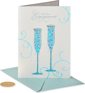 Champagne Flute Card - PAPYRUS