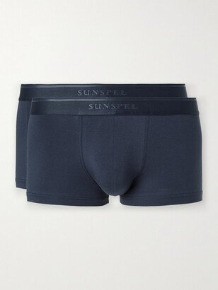 Two-Pack Stretch-Cotton Boxer Briefs-AF