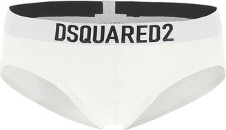 logo underwear brief