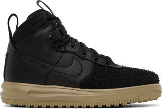 Black Lunar Force 1 Sneakers