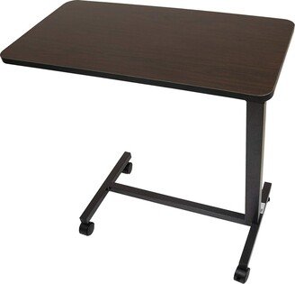 Bed Tray Overbed Table with Wheels