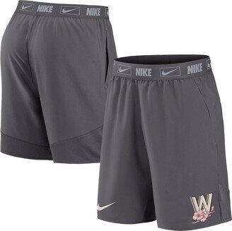 Men's Charcoal Washington Nationals City Connect Performance Shorts