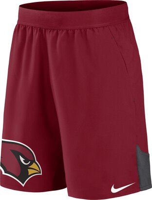 Men's Dri-FIT Stretch (NFL Arizona Cardinals) Shorts in Red