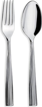 Broggi Sedona 18/10 Stainless Steel Serving Fork & Spoon Set