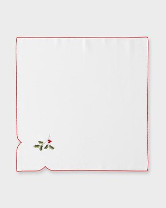 Holly Berry Napkins, Set of 4