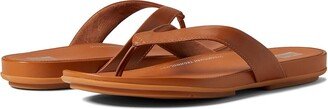 Gracie Leather Flip-Flops (Light Tan) Women's Shoes