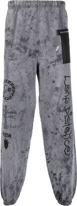 WESTFALL Hand Painted-Design Track Pants