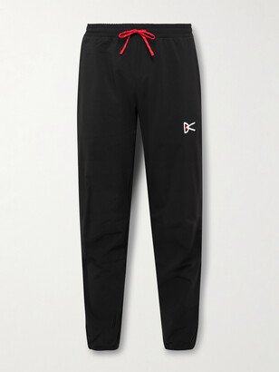 Zanzie Tapered Logo-Print Stretch-Shell Track Pants