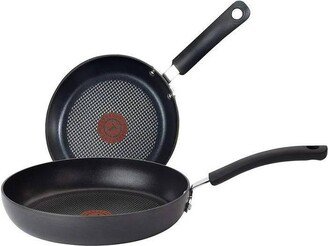 Ultimate Hard Anodized 2pc Fry Pan Set