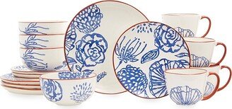 16-Piece Ceramic Dinnerware Set