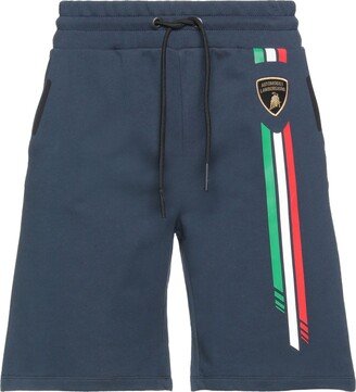 AUTOMOBILI LAMBORGHINI Shorts & Bermuda Shorts Blue