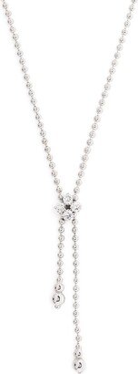 18kt white gold Love in Verona diamond necklace